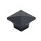 Richelieu Hardware - Modern Expression - 1 1/4" Long Square Knob in Matte Black
